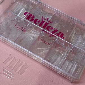 Tips cortos cristal  curvatura C  Belleza