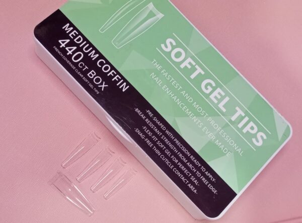 Tips  Medium  coffin XL  empaque verde pastel