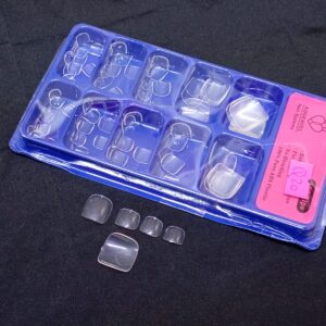 Tips para pies cristal Adoravel 100 piezas