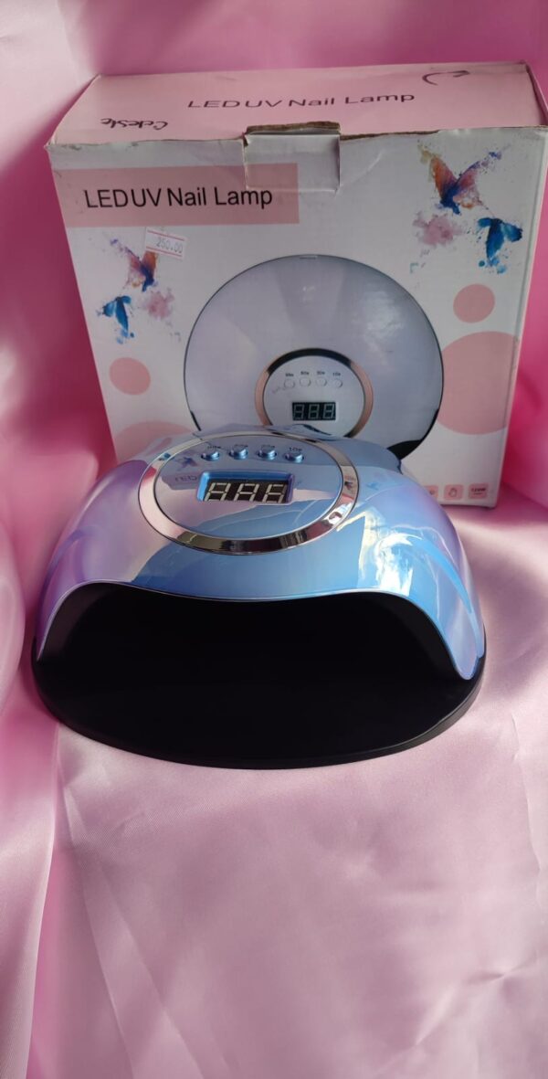Lámpara LED UV Nail Lamp color celeste