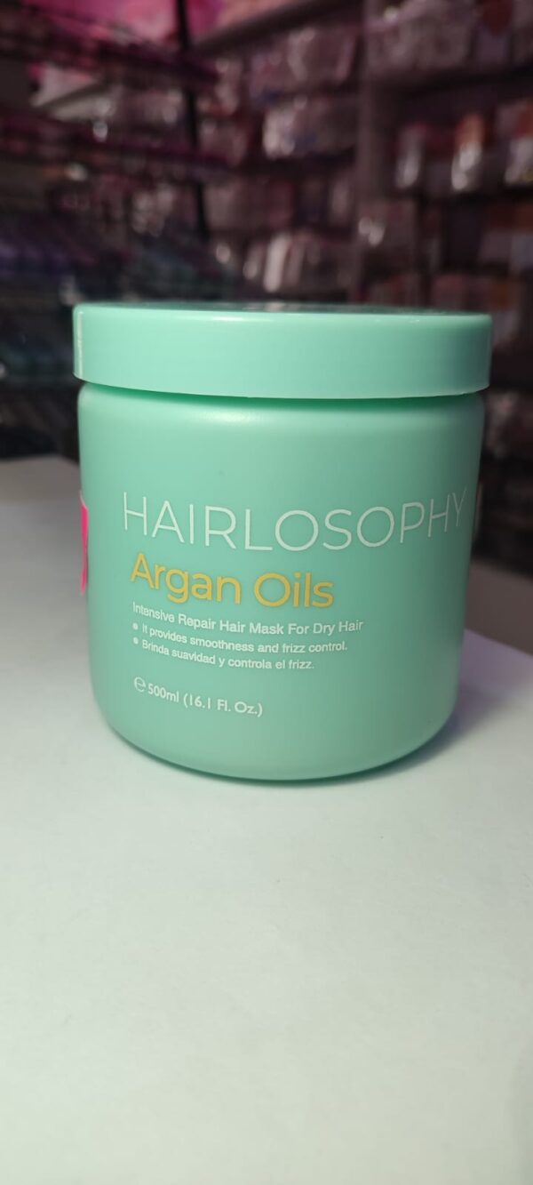 Mascarilla para cabello Argan Oils HAIRLOSOPHY