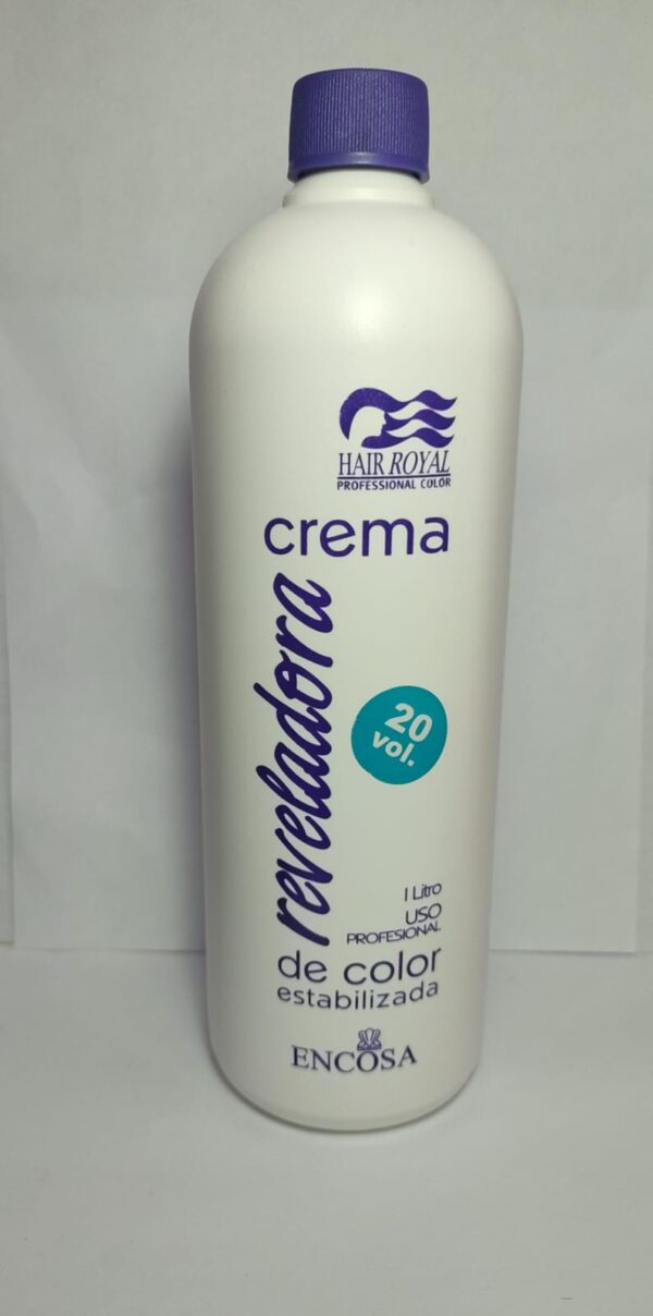 Peróxido volumen 20 Hair Royal 1Litro