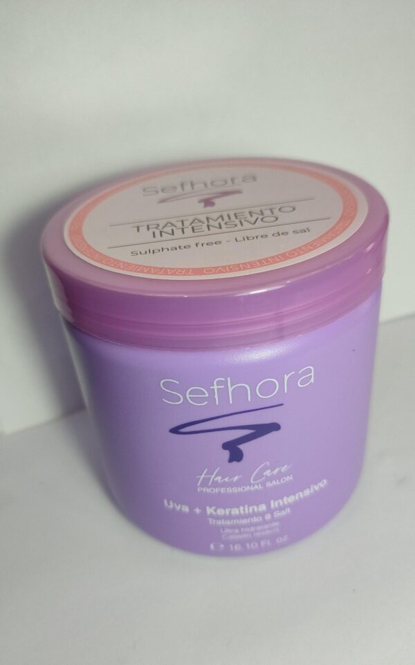 Mascarilla de uva y keratina intensivo