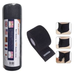 Papel para barbero color negro