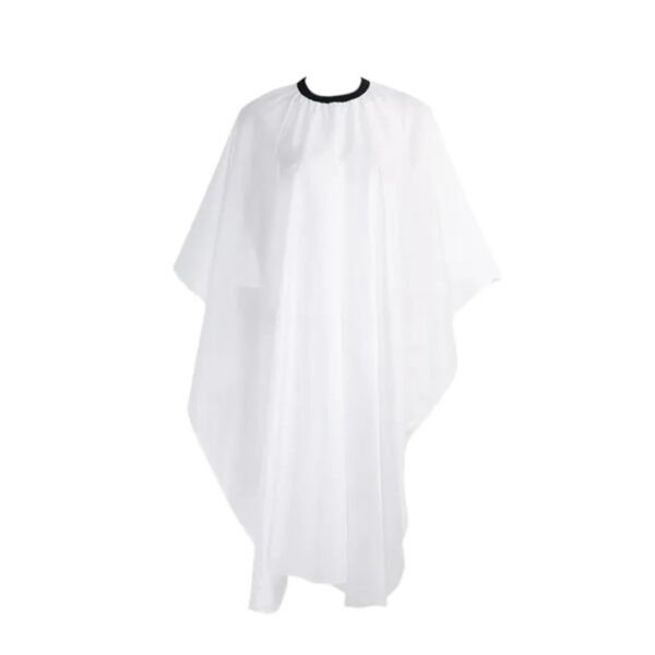 Capa blanca para corte de cabello