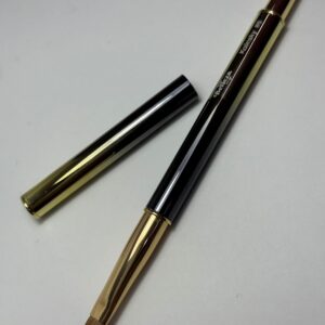 Pincel #8 belleza  kolinsky azul con dorado