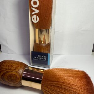 Brocha (bledo) para cabello  mango de madera Evok