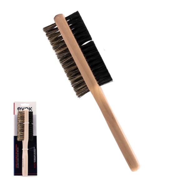 cepillo   doble de madera evok