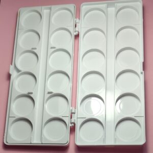 Paleta mezcladora de pintura (acrilicos o gel)