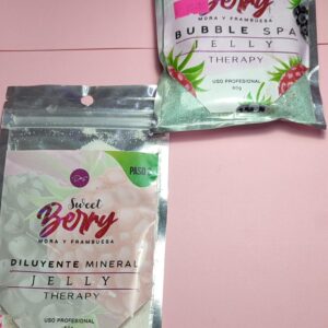 Jelly Spa de berry  paso 1 paso 2