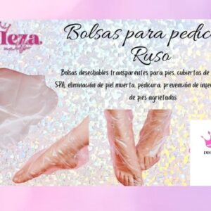 Botas (bolsas) para pedicura belleza