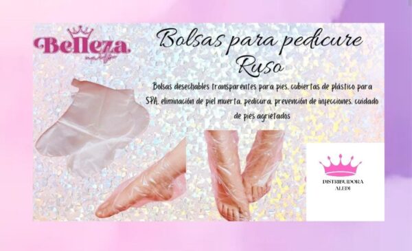 Botas (bolsas) para pedicura belleza