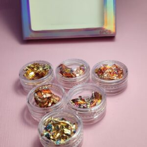 Papel hoja de oro con destellos de colores Beauty Sky