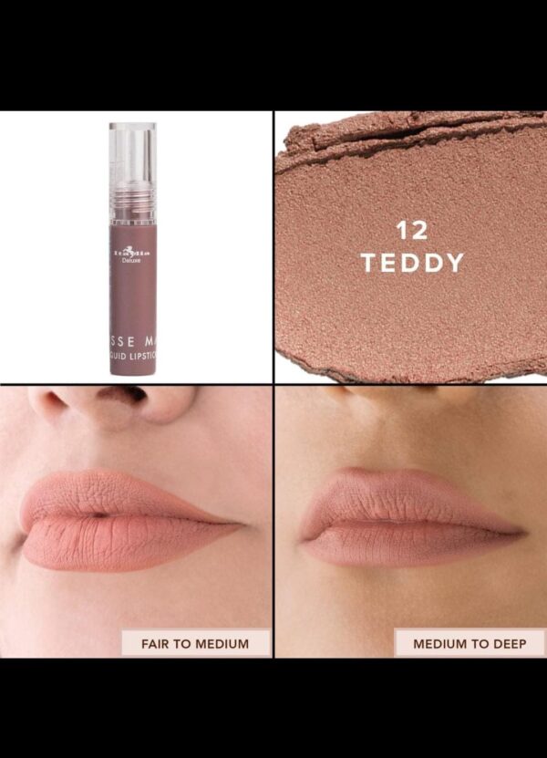 Labial  Matte (MOUSSE MATTE) 12 TEDDY Italia Deluxe
