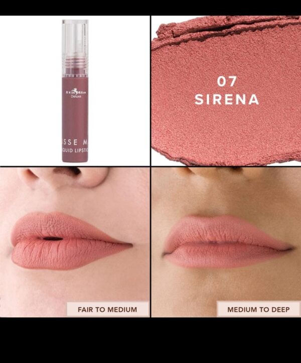 Labial Matte 07 SIRENA (MOUSSE MATTE) Italia Deluxe