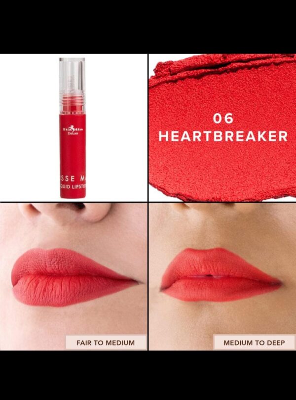 Labial Matte 06 HEART BREAKER (MOUSSE MATTE)