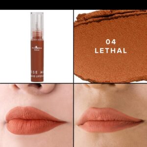 Labial Matte 04 LETHAL (MOUSSE MATTE) Italia Deluxe
