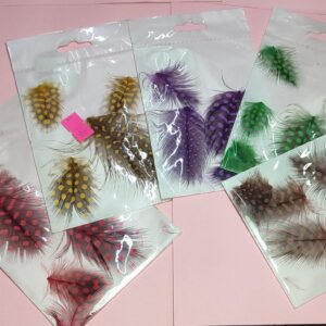 Plumas decoraciones para uñas