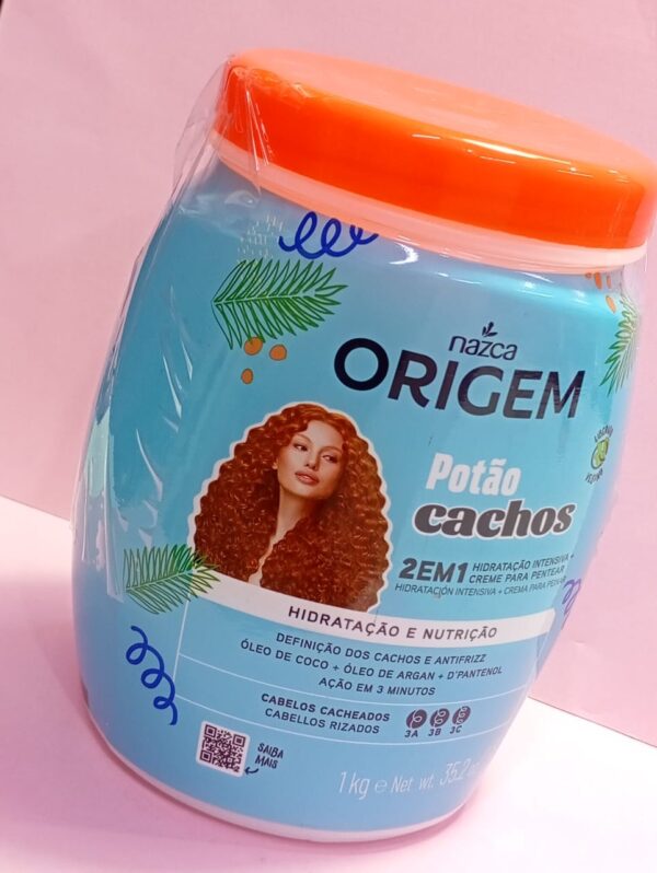 Crema nazca ORIGEM  para cabello rizado