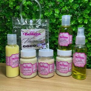 Kit de pedicura Estudiantil aroma vainilla y coco Belleza