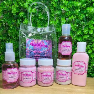 Kit de pedicura  estudiantil aroma  Cereza frambueza  Belleza