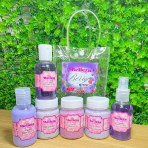Kit de pedicura estudiantil aroma Berry Belleza