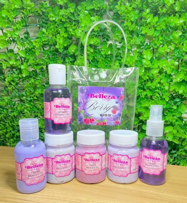 Kit de pedicura estudiantil aroma Berry Belleza