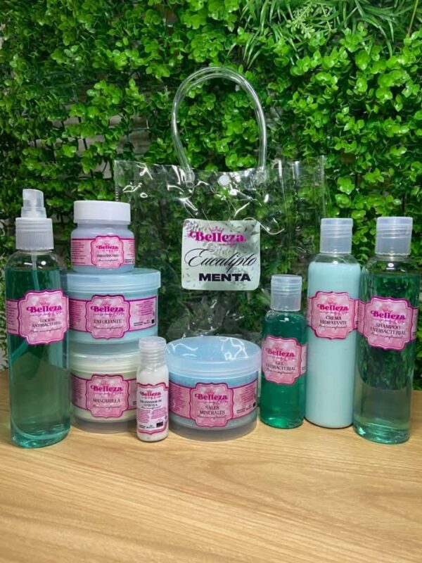 Kit de pedicura profesional  aroma eucalipto y menta Belleza