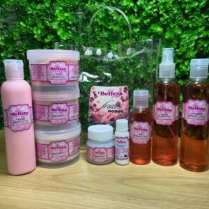 Kit pedicura Profecional aroma Frutos rojos Belleza