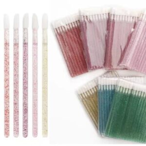 Lip brush en cajita  colores con brillante