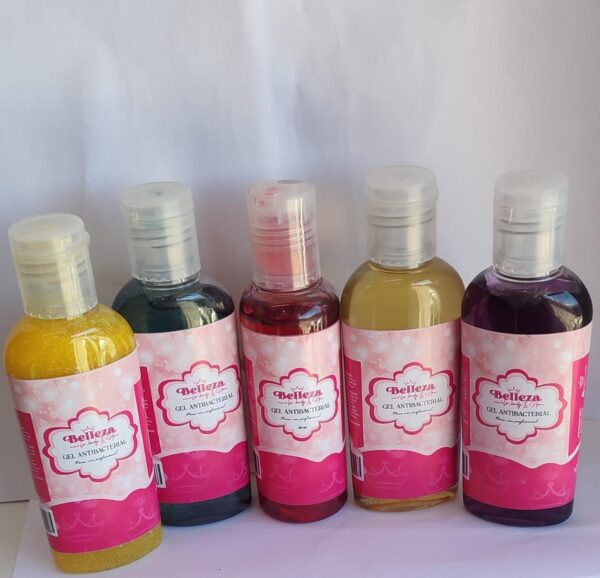 Gel antibacterial  belleza