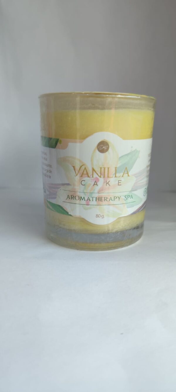 Vela para pedicura aroma vainilla