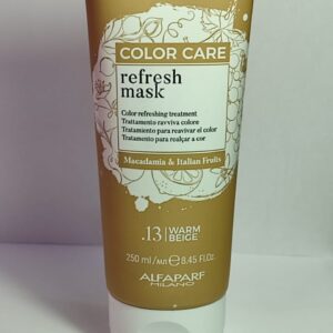 Mascarilla  para cabello chocolate y cobrizos Yellow  color Care refresh mask