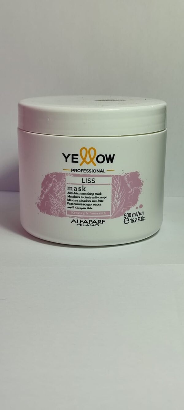 Mascarilla para cabello Liso  Yellow