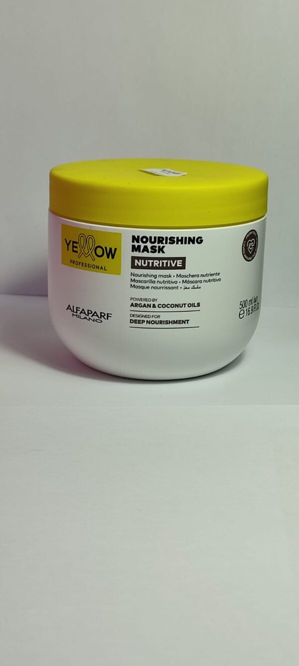 Mascarilla  NOURISHING para acaebllo chocolate y cobrizo Yellow