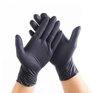 Par de guantes talla M negro