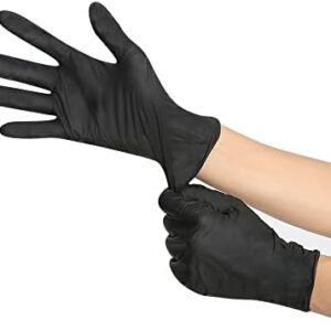 Par de guantes talla S negro