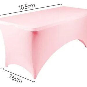 Cobertor de camilla para lashista color rosado