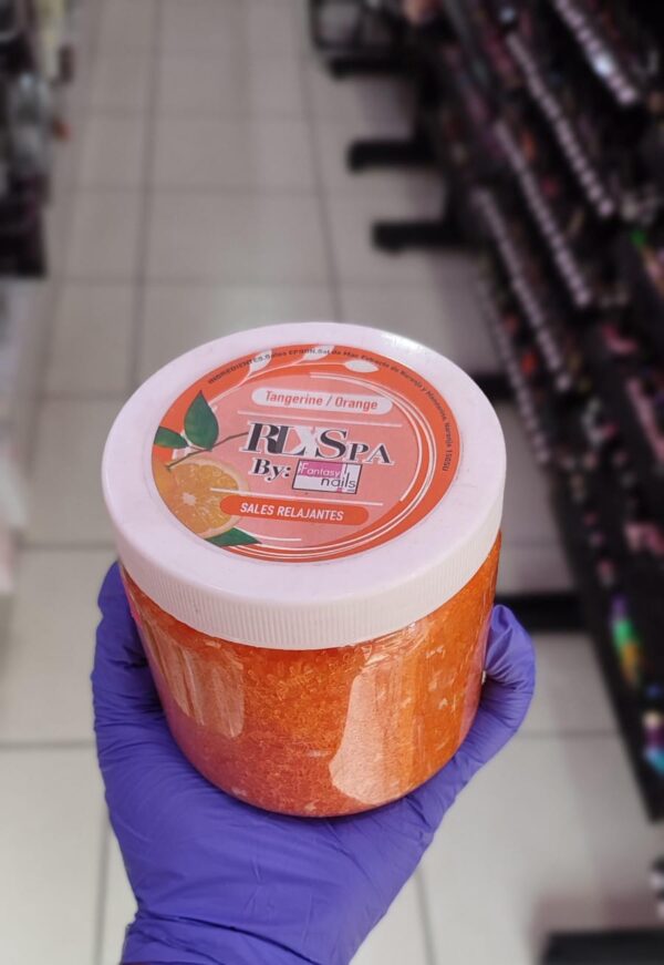 Sales minerales  Orange  Fantasy  Nails