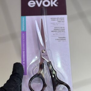 Tijera para cortar cabello Evok  tamaño 7 pulgadas
