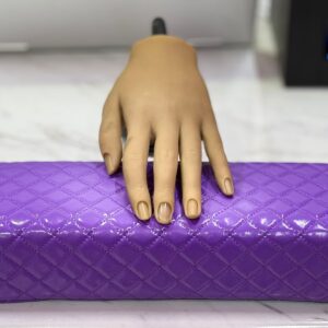Apoya brazos morado