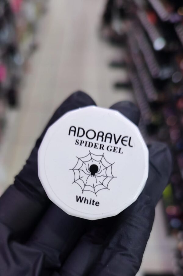 Gel spider  adoravel blanco