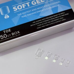 Tips para pies completos 550 sof gel