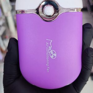 Ventilador Morado  MINI AIR CONDITIONING FAN