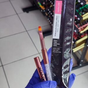 Pincel lengua de gato evok  con cristales