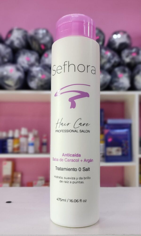 Tratamiento  Anticaída Baba de caracol más argan Sefhora