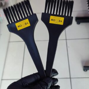 Brochas para tintes  yellow color negro