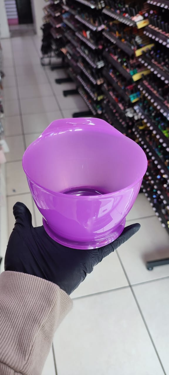 Bold para uñas morado