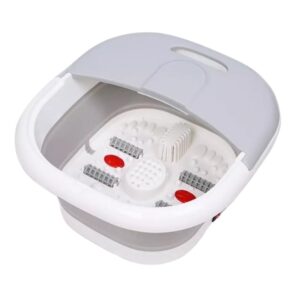 Tina para pies eléctrica gris Folding foot bath