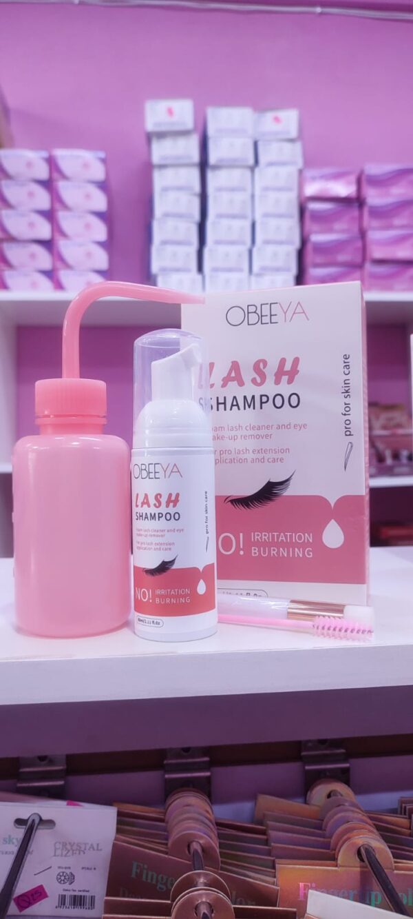Kit  de lash shampoo Obeeya
